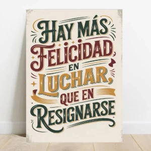 Hay mas felicidad