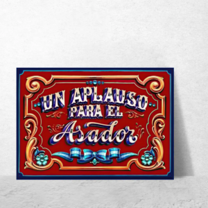 Un aplauso para el asador